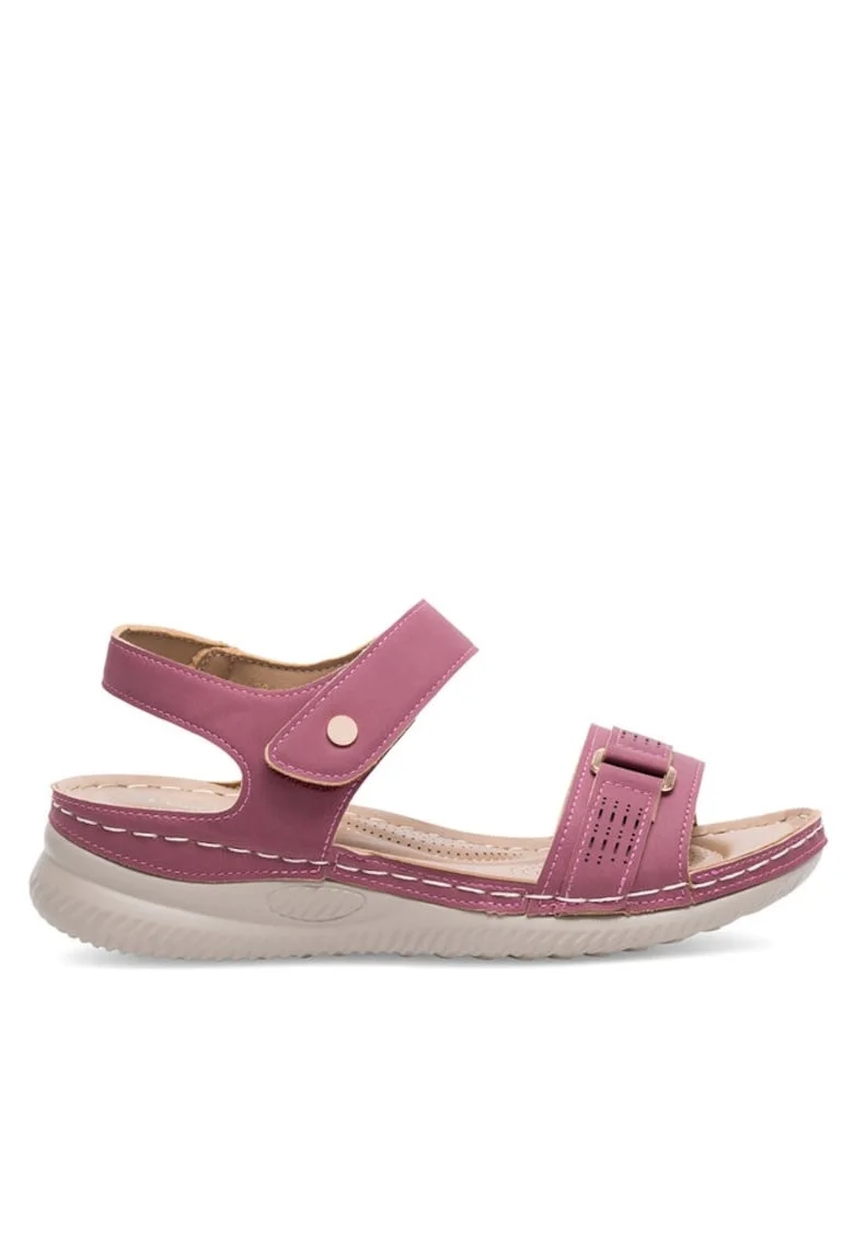 Sandale dama,  Sintetic, Violet, Violet
