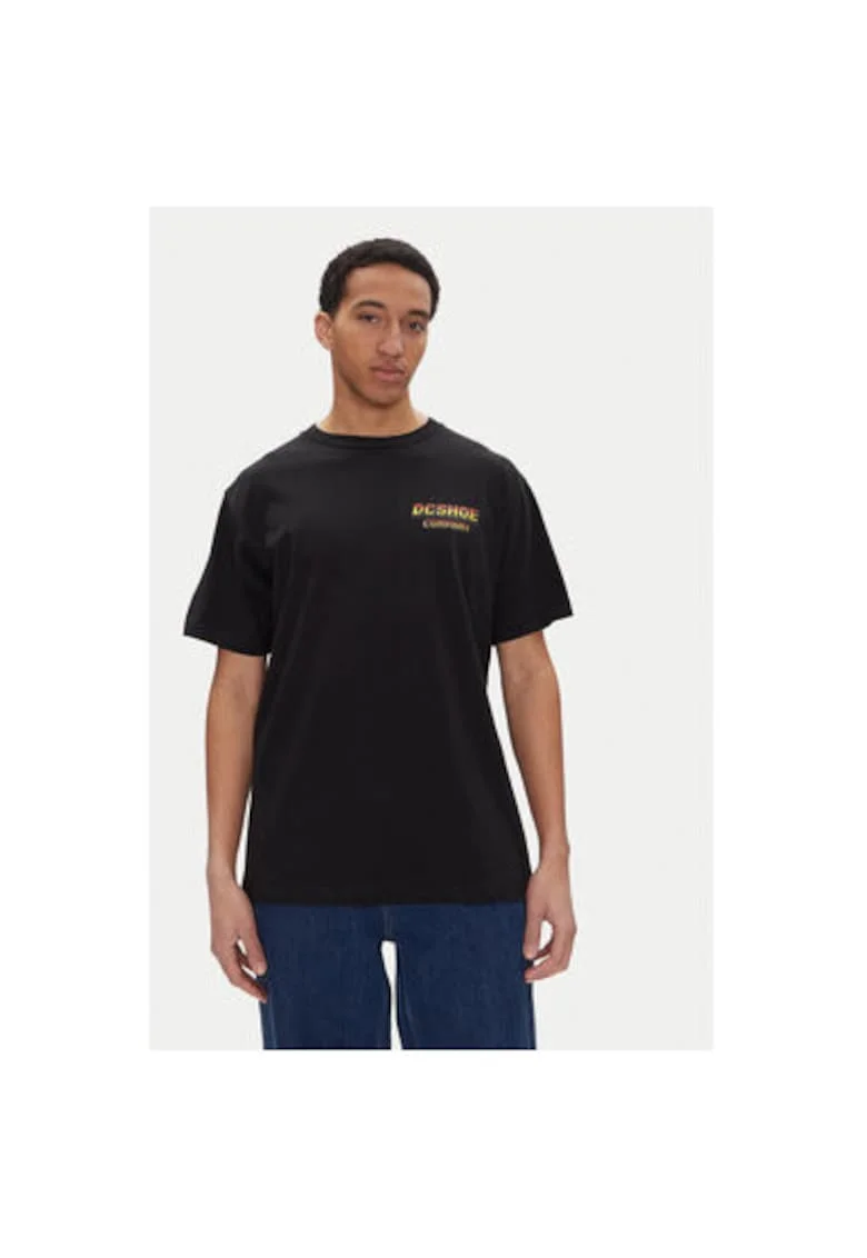 Tricou barbati  ADYZT05457, Bumbac/Bumac reciclat, Negru, Negru