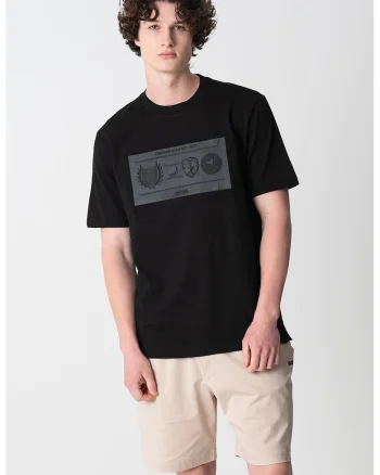 Tricou cu decolteu la baza gatului si maneci cazute