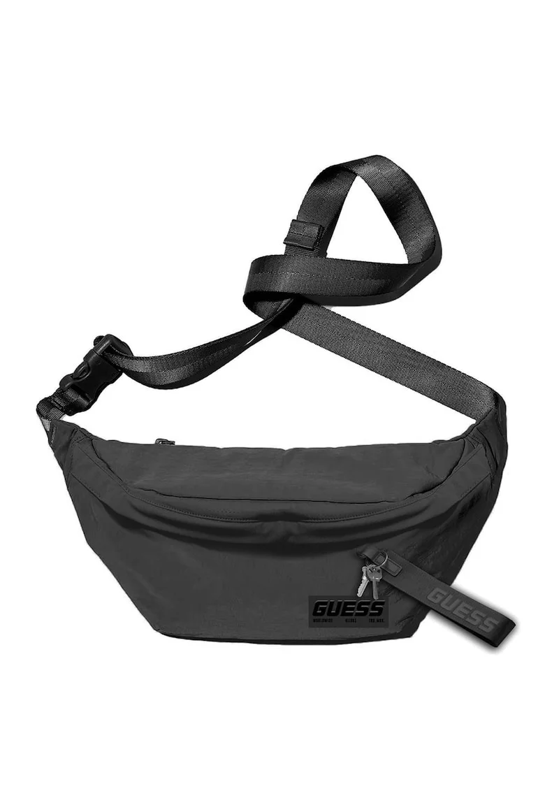 Geanta dama  Big Bum Bag, nylon, multicolor, 30x15x10cm