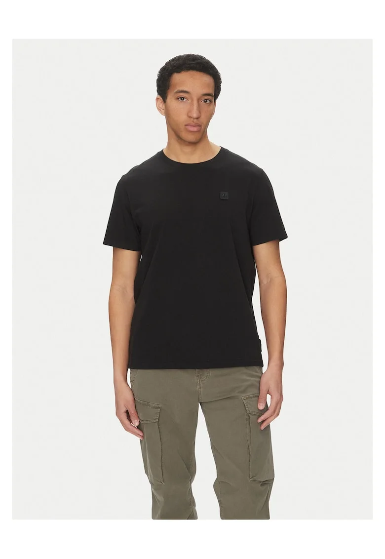 Tricou barbati  negru, din bumbac
