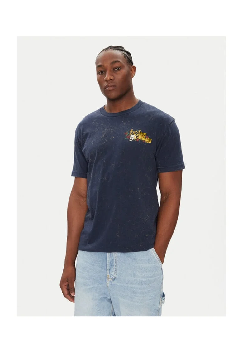 Tricou barbati  bleumarin, bumbac