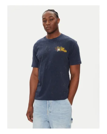 Tricou barbati  bleumarin, bumbac