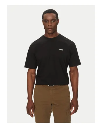 Tricou barbati marca  negru, bumbac
