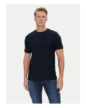 Tricou barbati,  bleumarin, 100% bumbac