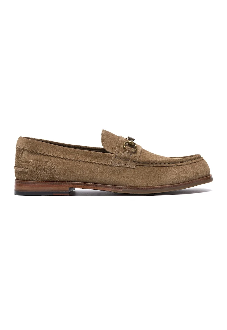 Pantofi loafer de piele intoarsa Craft James, Portocaliu persan