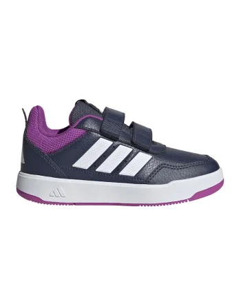 Pantofi sport Tensaur Sport 3.0 de piele ecologica cu velcro, Fucsia/Albastru ultramarin