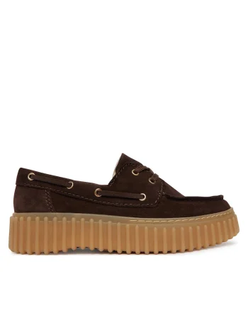 Mocasini dama,  piele naturala, maro,
