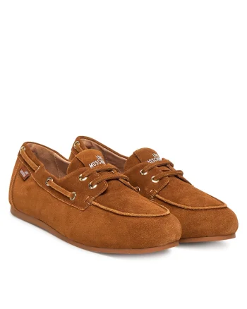 Mocasini dama,  piele naturala, maronii
