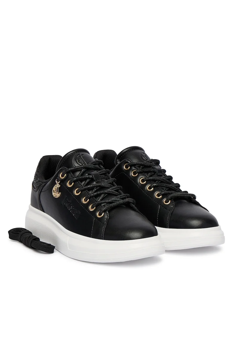 Adidasi dama,  piele naturala, negru,