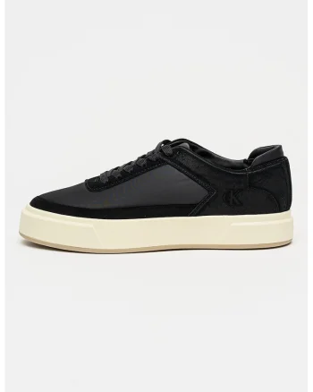 Pantofi sport low-cut din piele intoarsa Basket Cupsole, Negru