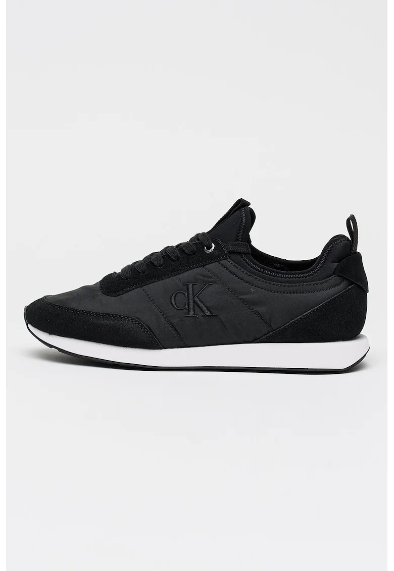 Pantofi sport low cut Retro, Negru