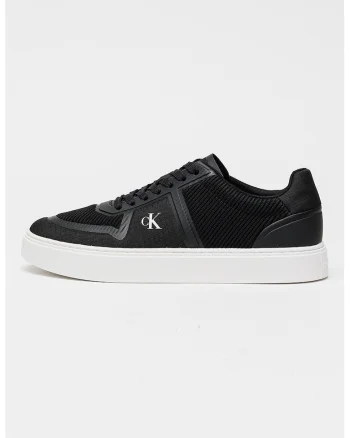 Pantofi sport low-cut din material textil Classic Cups, Negru