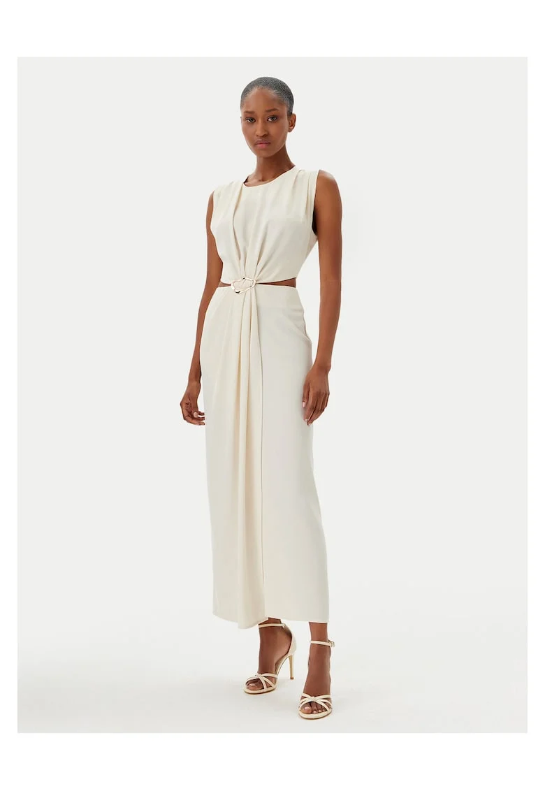 Rochie de seara  Poliester, Ecru