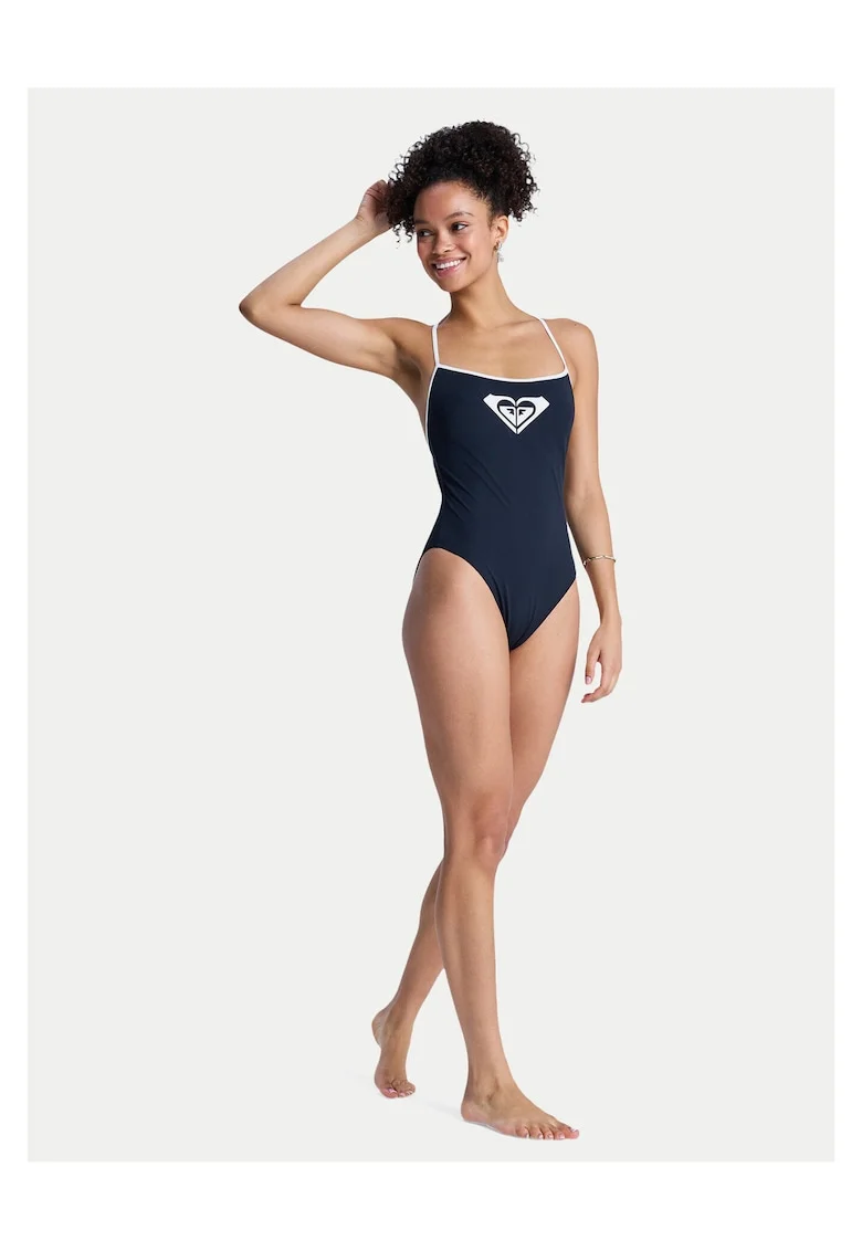 Costum de baie Femei,  Poliester, Negru, Negru