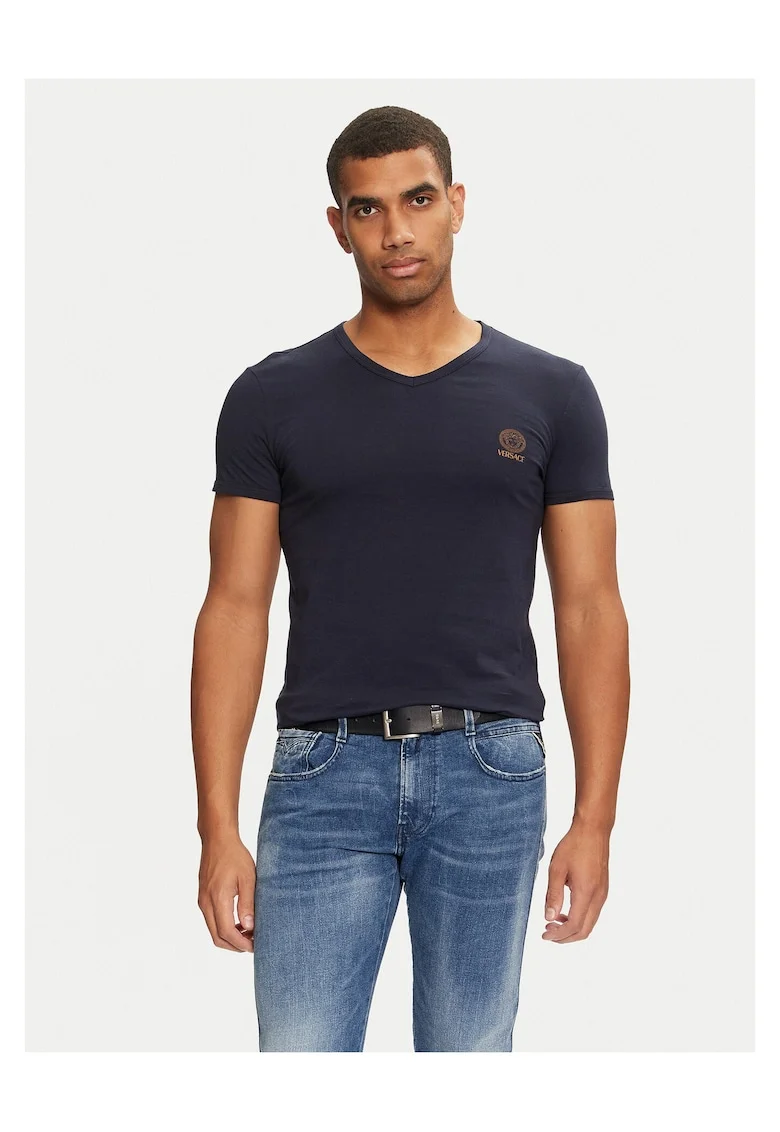 Tricou Barbati,  Bleumarin, bumbac, Bleumarin