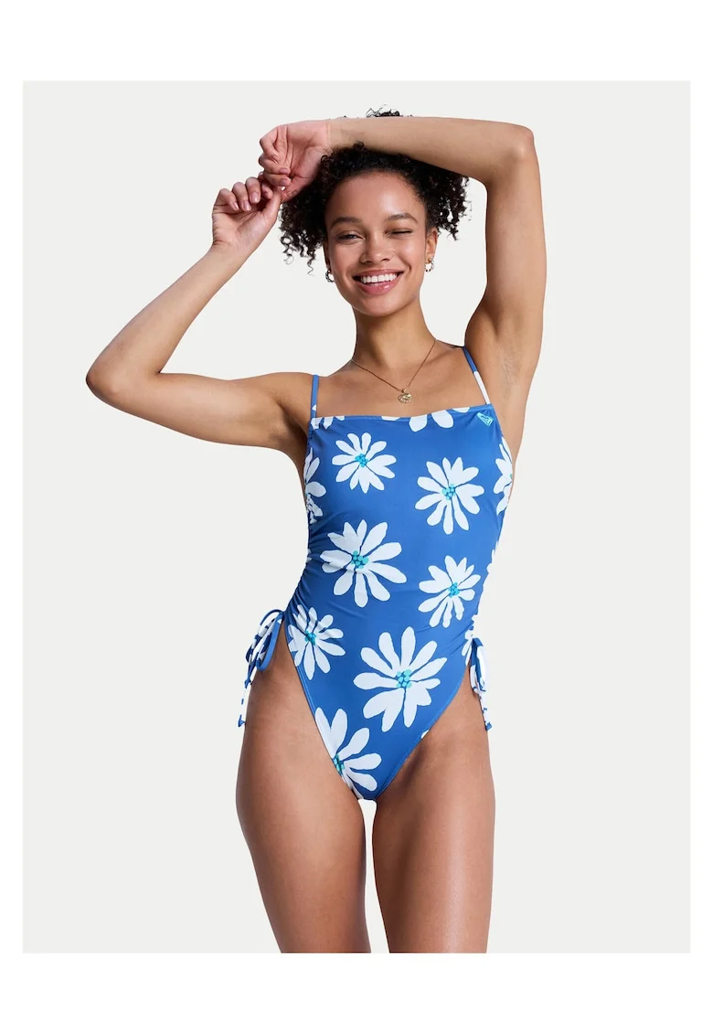 Costum de baie Femei,  Poliester, Albastru, Albastru