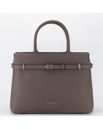 Geanta taupe inchis dama CM7742 12 Maro taupe, 23x30x12