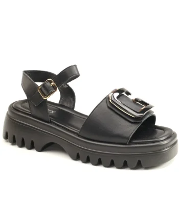 Sandale dama W1V1129 D16 1A PDPD 01 N, Negru