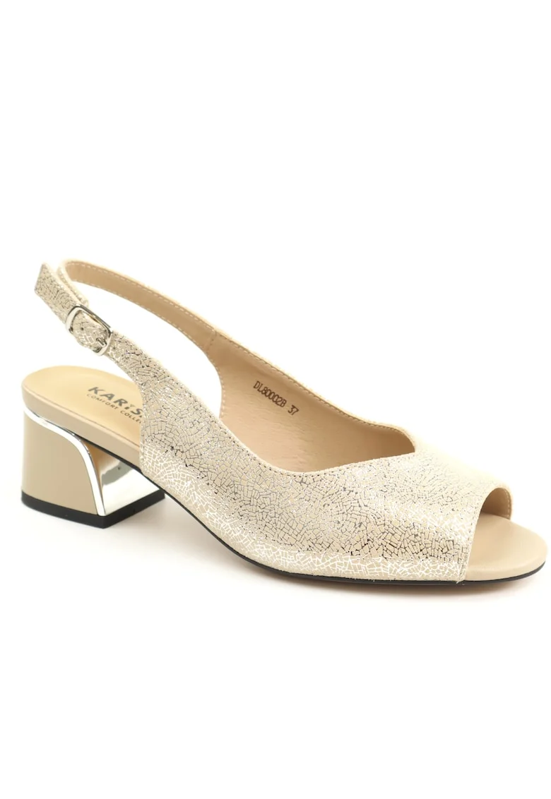 Sandale dama piele naturala H3DL80002B 03 I, Bej