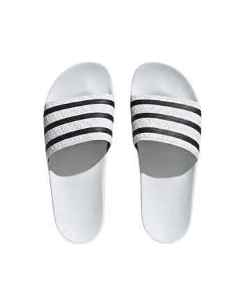 Papuci Barbati,  Adilette, Alb