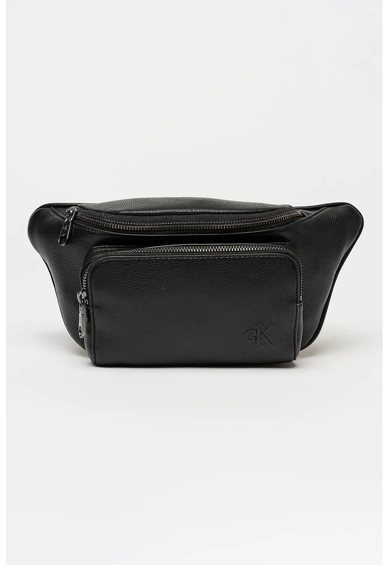 Borseta din piele ecologica Cargo, Black Onyx