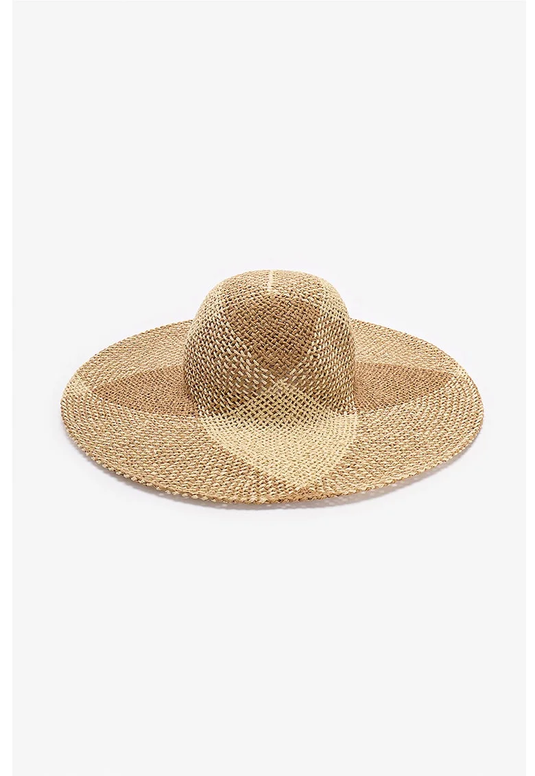 Palarie cu model uni, Bej, Maro camel