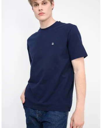Tricou din bumbac organic, Bleumarin