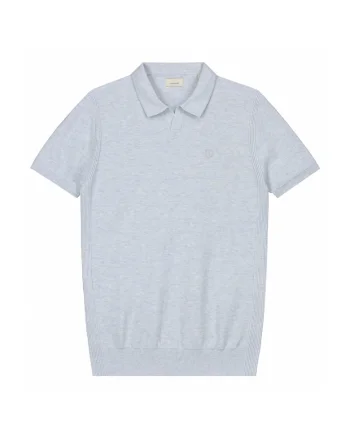 Tricou polo uni, Albastru deschis
