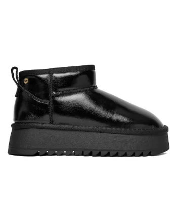 Cizme  piele naturala negru, Negru