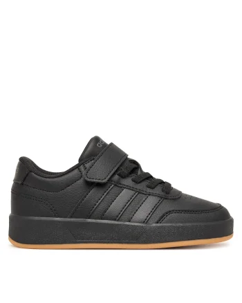 piele ecologica negru Velcro, Negru