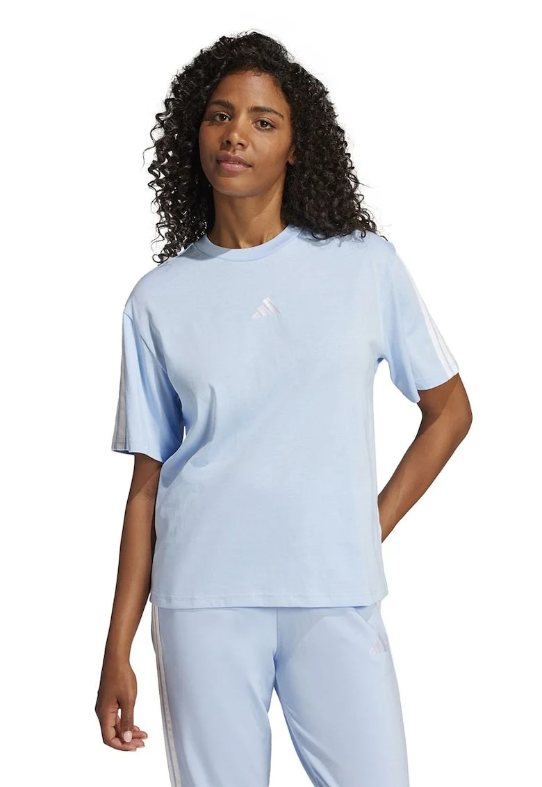 Tricou regular-fit din bumbac, Albastru azur