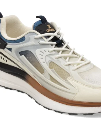 Pantofi sport GRYXX albi, 33398, din material textil