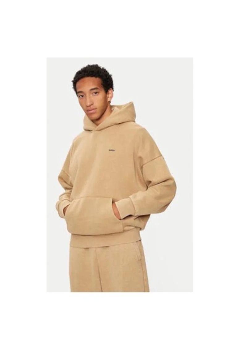 Bluza barbati,  304112164, Bumbac/Poliester, Bej, Bej