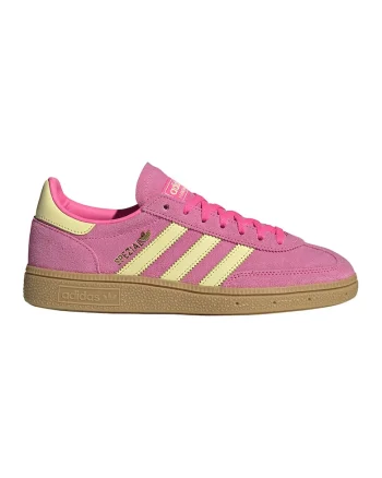 Pantofi sport low-cut din piele intoarsa Spezial, Galben/Roz pastel