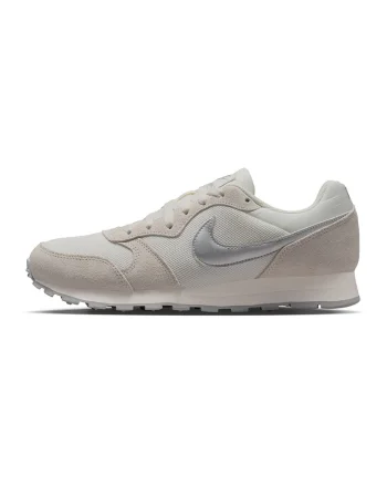 Pantofi sport MD Runner 2 cu garnituri din piele intoarsa, Alb murdar/Argintiu/Bej deschis