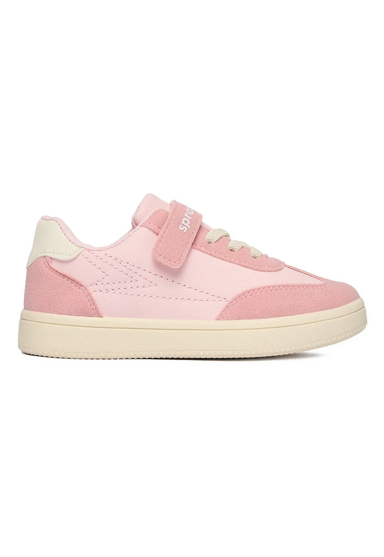 Pantofi copii,  roz, material sintetic, Roz