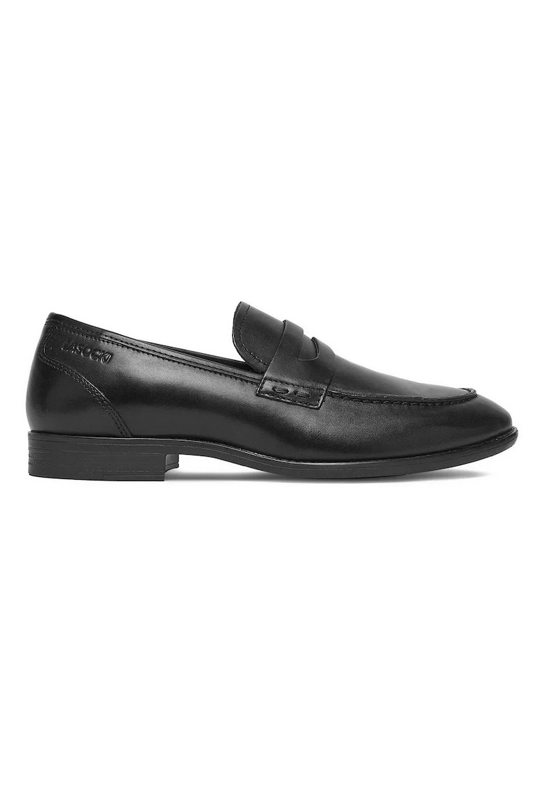 Mocasini barbati,  piele naturala, Negru