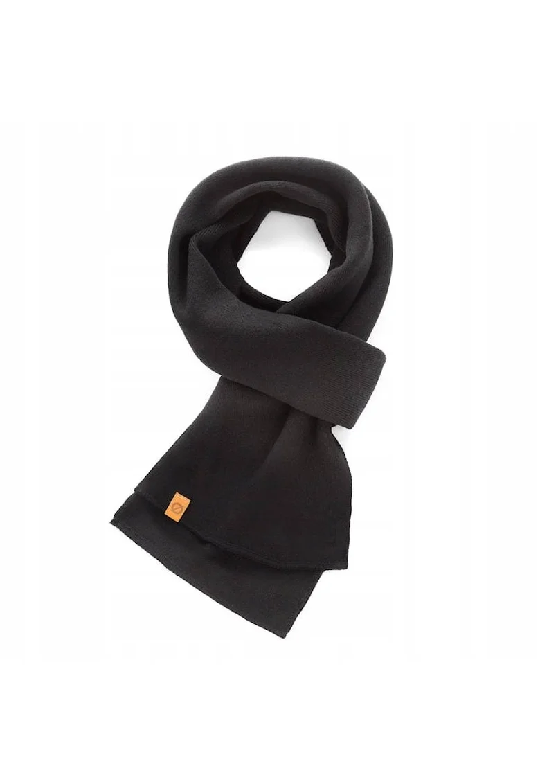 Fular barbati Brodrene, Acril, 150x40 cm, Negru