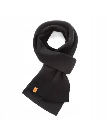 Fular barbati Brodrene, Acril, 150x40 cm, Negru