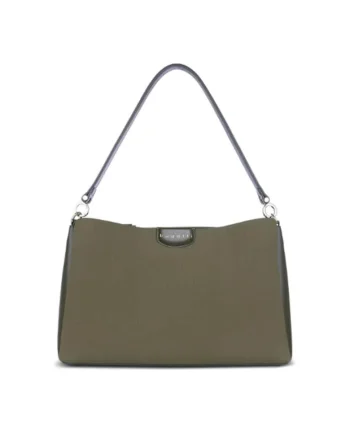Geanta dama  Leah, compartiment spatios, 496054, Verde masliniu