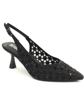 Pantofi dama decupati AM728, Negru