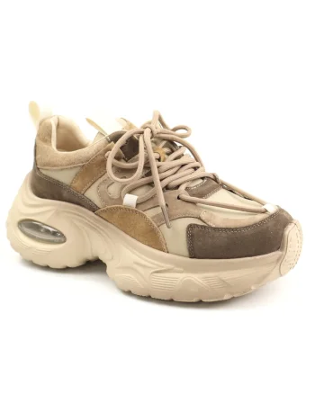 Pantofi dama piele naturala HY2122, Gri