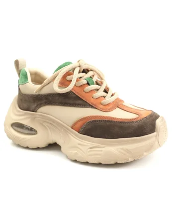Pantofi dama piele naturala HY2158, Gri