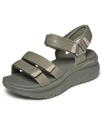 Sandale dama D'LUX WALKER SANDAL SEA SCAPE 119826, Verde