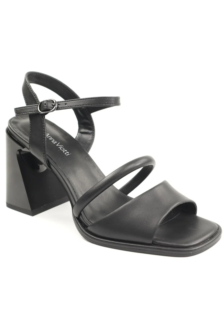 Sandale dama piele naturala D106 50122 RS365V A, Negru