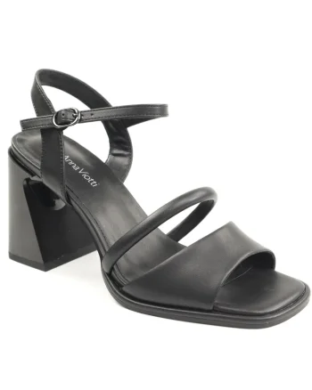 Sandale dama piele naturala D106 50122 RS365V A, Negru