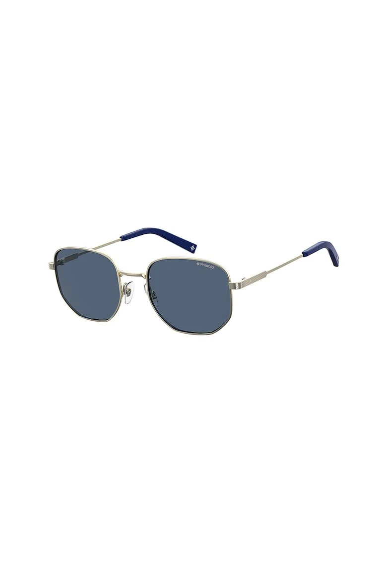 Ochelari de soare unisex, cu lentile polarizate si rama metalica