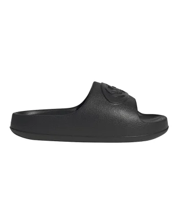 Papuci cu logo in relief Adilette, Negru