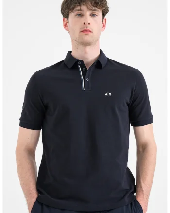 Tricou polo cu detaliu logo, Albastru ultramarin